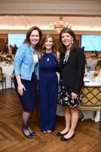 Judy’s Mission luncheon  Dr. Ginger Gardner, Shannon Miller and Dr. Pamela Soliman (Photo by Daniel Ortiz)