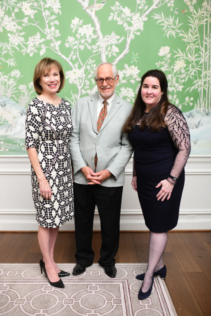 Event chairs Deborah Keyser and James Stafford with Kate McCormick (Photo by Daniel Ortiz)