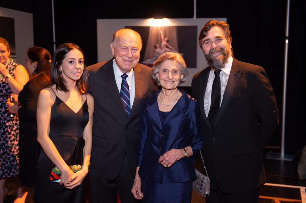 First Soloist Monica Gomez, Ted & Melza Barr, Stanton Welch (Photo by Wilson Parish)