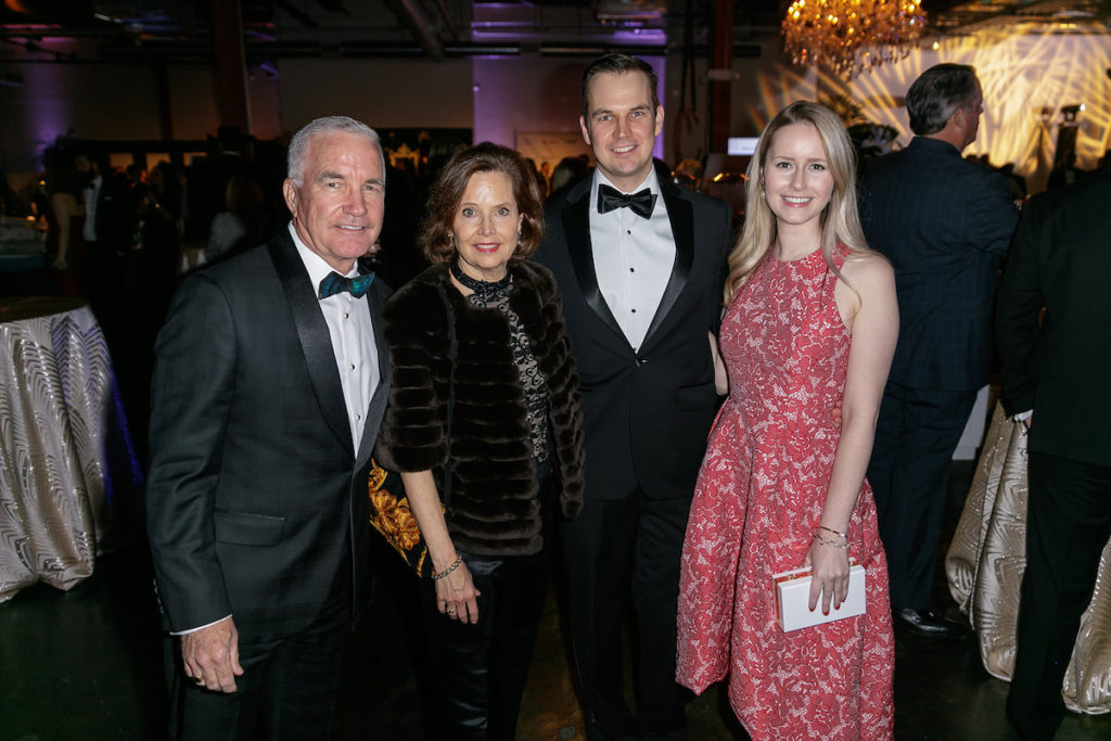 Chris Burrow, Harriet Burrow, Steele Burrow, Kace Packer (Photo by William Neal)