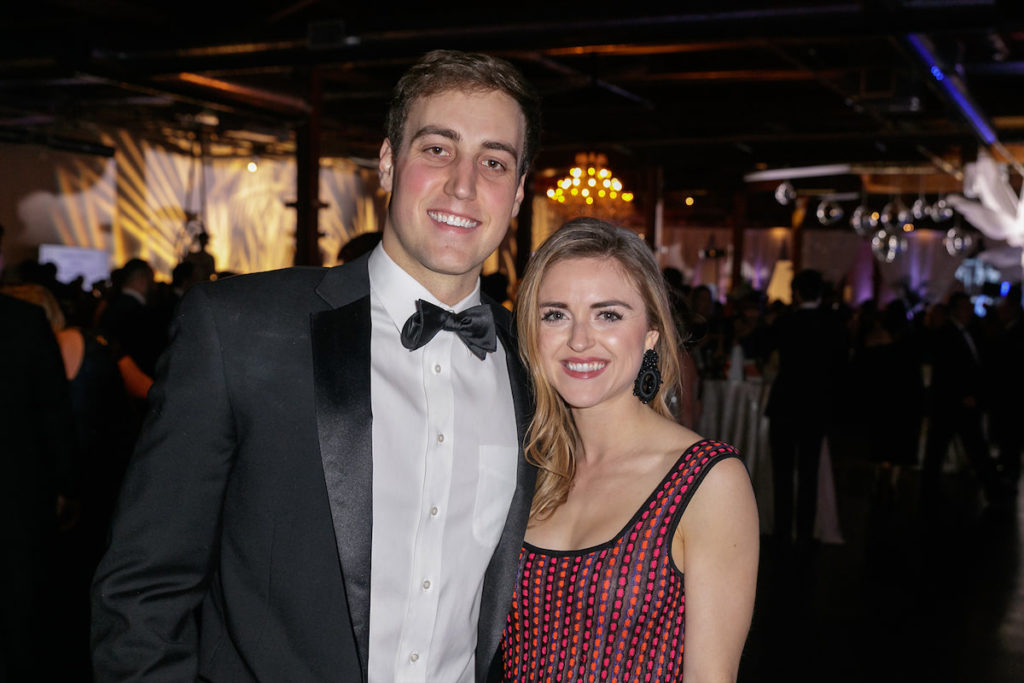 Logan Stevens, Caroline Cooper (Photo by William Neal)