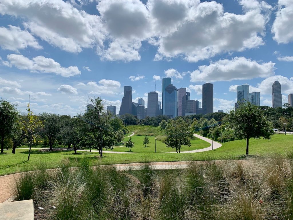 Buffalo Bayou’s view is hard to beat.
