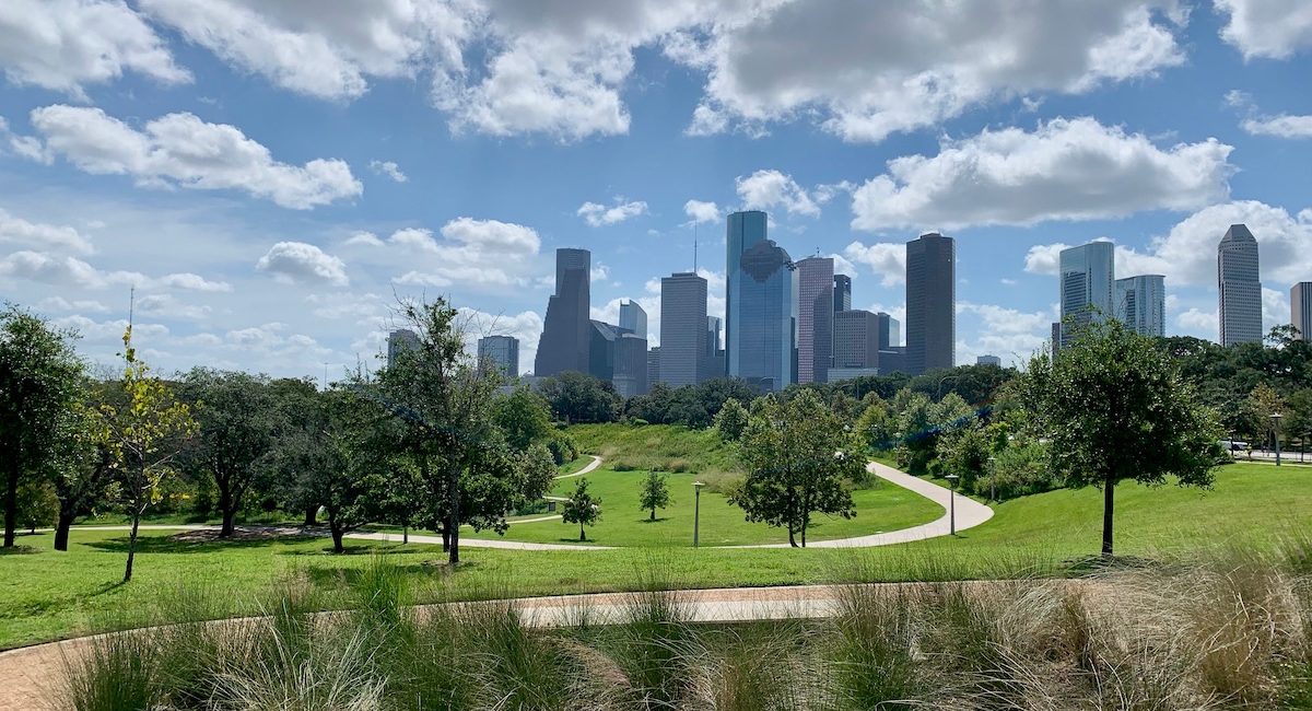 Buffalo Bayou’s view is hard to beat.