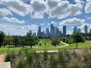 Buffalo Bayou’s view is hard to beat.
