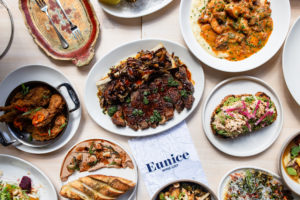 Eunice offers daily specials with 50 percent off of all wines.