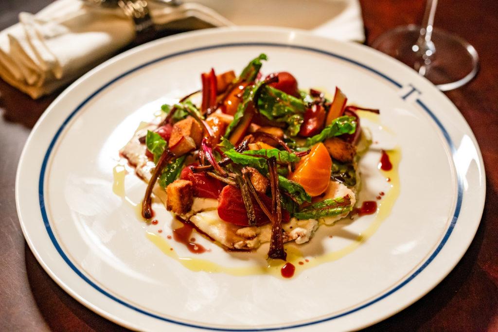 Chef Robert Del Grande's Bûcheron goat cheese salad (Photo by Kirsten Gilliam) 