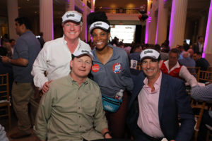 John Curtin, Jamie Cleveland, Akeia King, KC Caldwell (Photo by Priscilla Dickson)