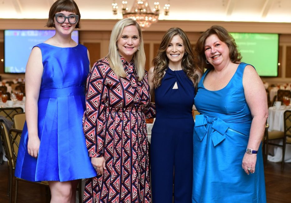 Judy’s Mission luncheon Kittsie Klaes,Tany Jeter Klaes, Shannon Miller, Robin Klaes (Photo by Daniel Ortiz)