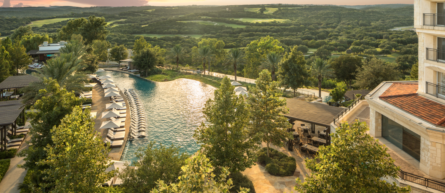 La Cantera Resort & Spa offers sweeping views of Texas Hill Country