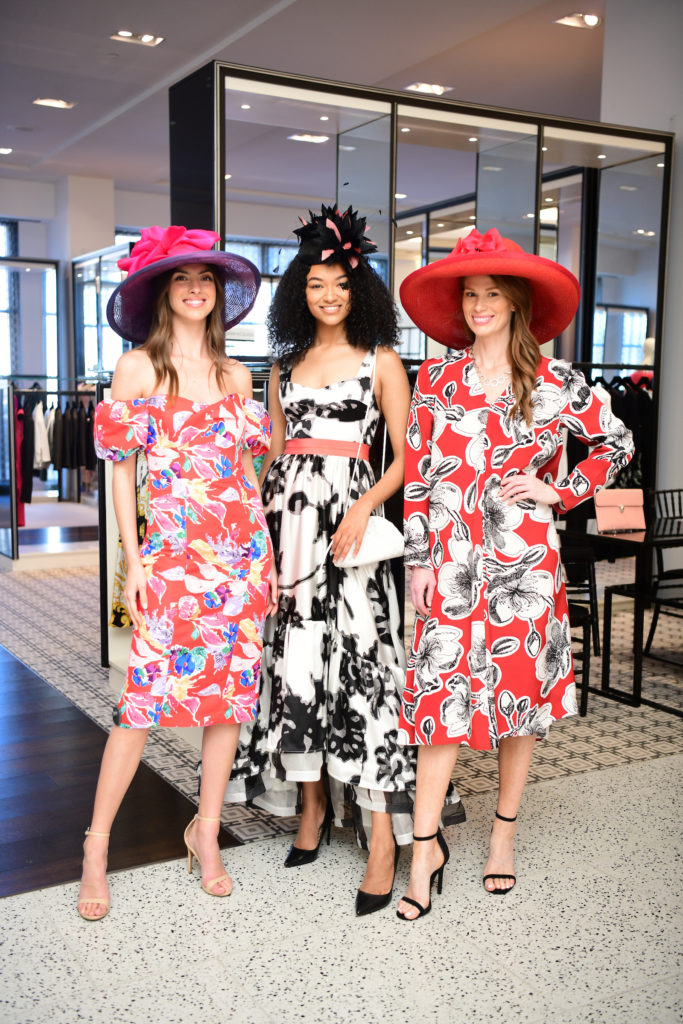 Tootsies models present the looks best suited for the Bo's Place 'Hats, Hearts & Horseshoes' benefit. (Photo by Daniel Ortiz)