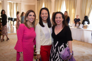 Neekie Kashani, Ting Bresnahan and Vivian Denechaud (Photo by Wilson Parish)