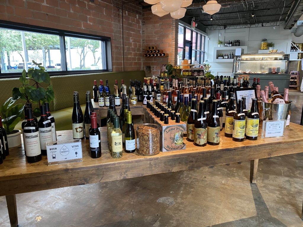 Wine and beer are among the offerings at Local Foods market. (Photo by Local Foods)