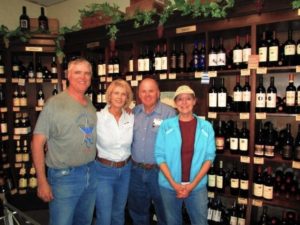 Renee and Bob Larance center – from Roy Pope’s 70th celebration just 6 years ago