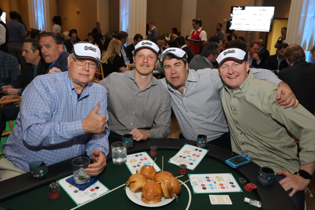 Richard Huckins, Jensen Anders, friend, Jamie Cleveland (Photo by Priscilla Dickson)