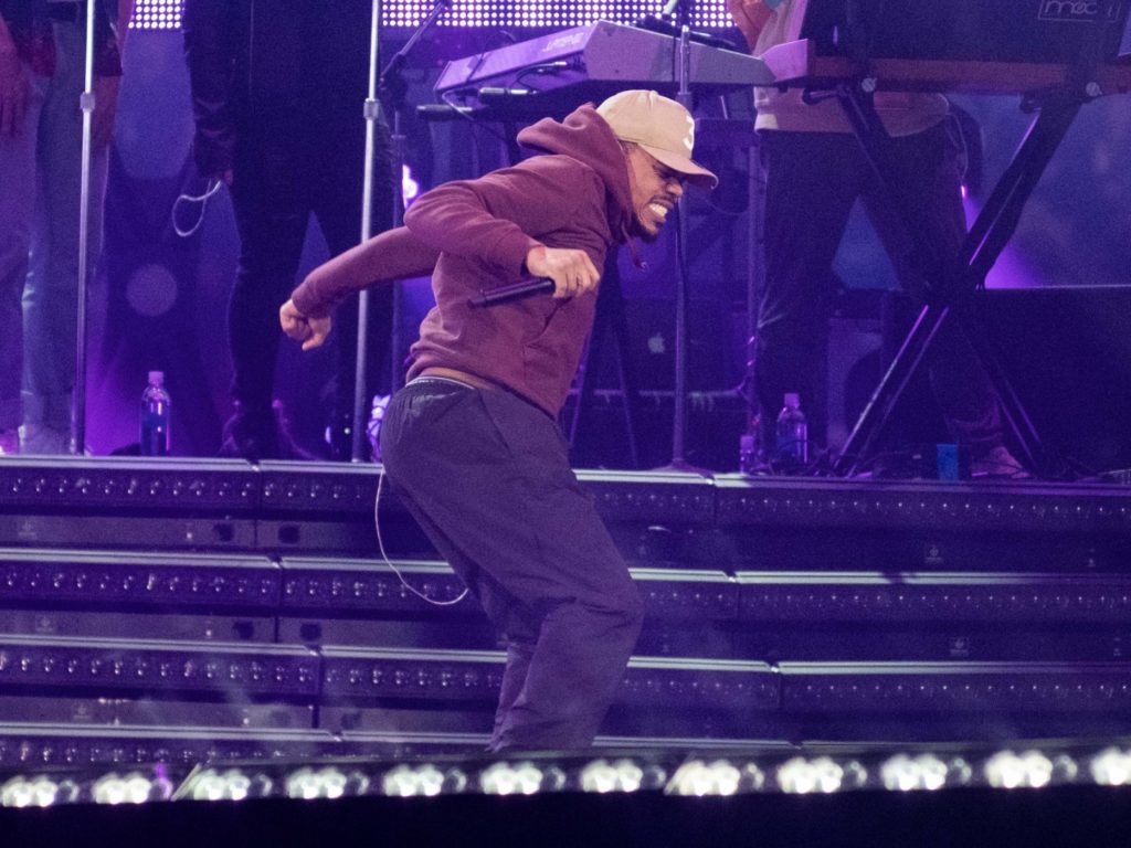 Chance the Rapper certainly brought the energy to the RodeoHouston's grand stage.