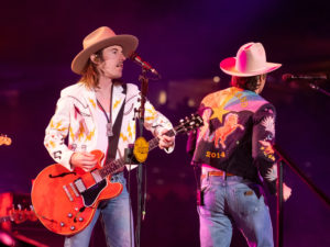 Midland proved to be more than worthy of the Houston Rodeo’s opening night stage. (Photo by F. Carter Smith)