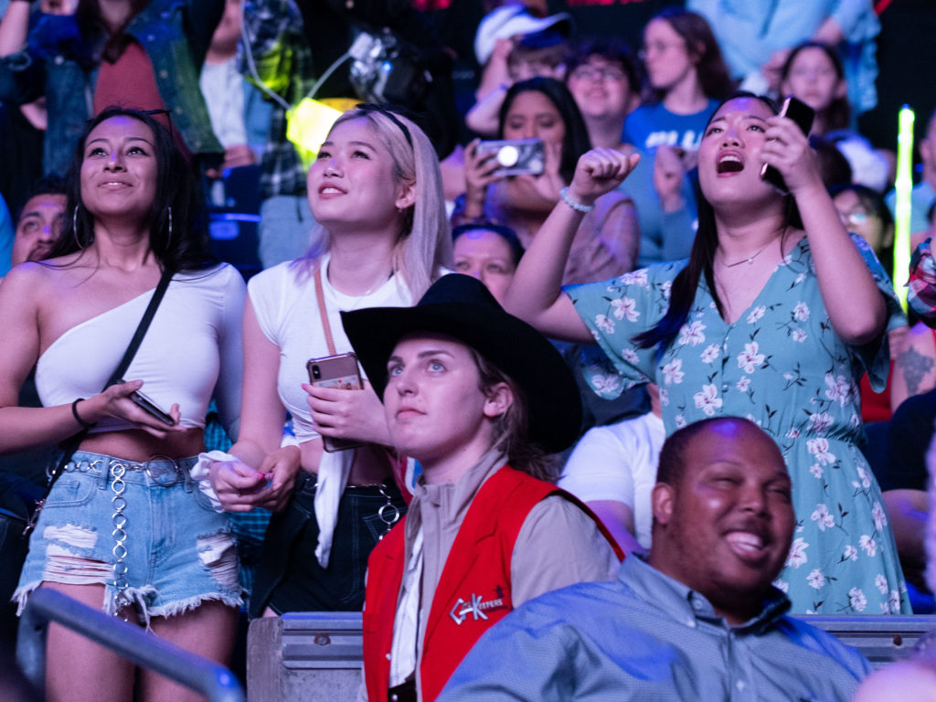 NCT 127 turned the Houston Rodeo into one grand party. (Photo by F. Carter Smith)