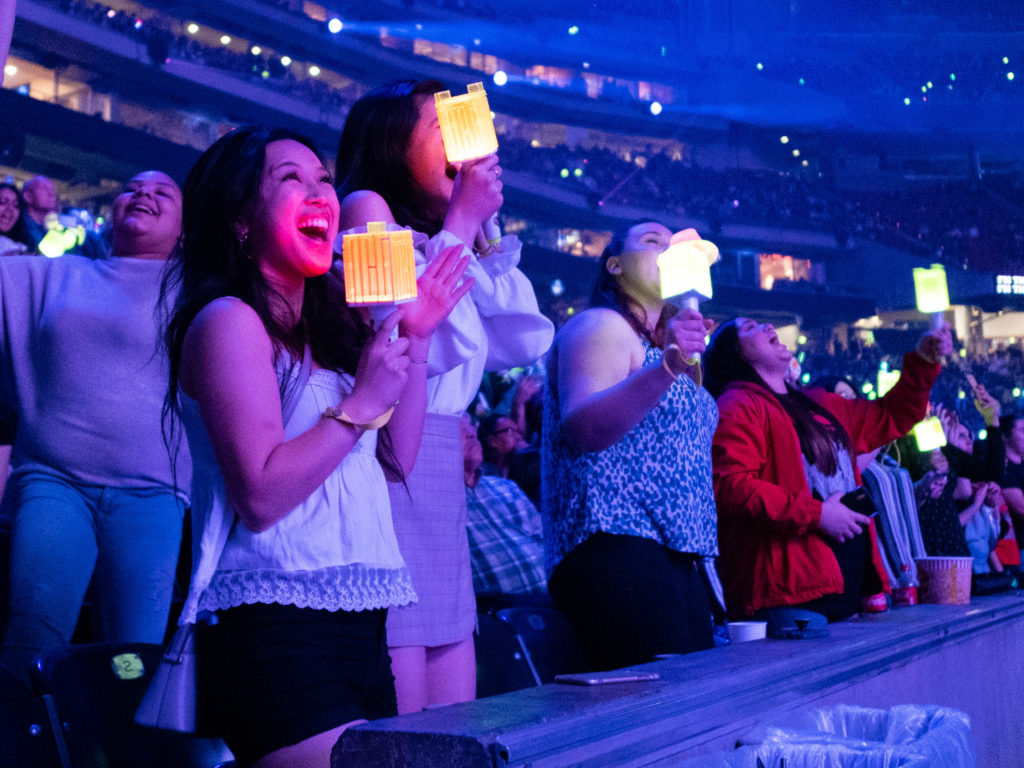 To say NCT 127's fans are enthusiastic may be the ultimate understatement. (Photo by F. Carter Smith)