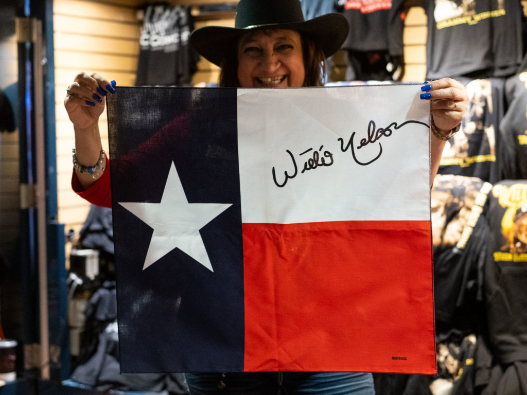 Willie Nelson fans came out in force to the Houston Rodeo. (Photo by F. Carter Smith)