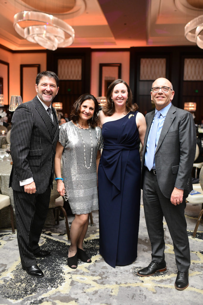 Roger Woosley, Dr. Lillian Gaber, Natalie Lencioni, Dr. Osama Gaber (Photo by Daniel Ortiz)