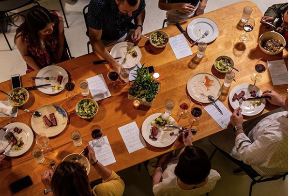 Dining in at Theodore Rex is finished as the restaurant dining room closes but the kitchen remains open for take-out. (Instagram photo)