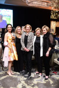 Nora’s Home gala  Sylvie Crum, Lisa Caledonia, Jan Williams, Betty Benton, Rita Madden (Photo by Daniel Ortiz)
