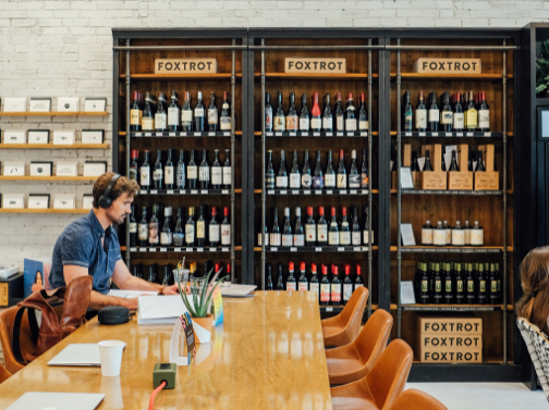 Foxtrot Market's business model relies on delivery.