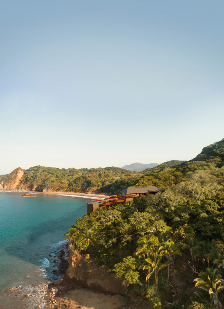 The soon to open One&Only Mandarina features luxury residences perched atop a jungle canopy. 