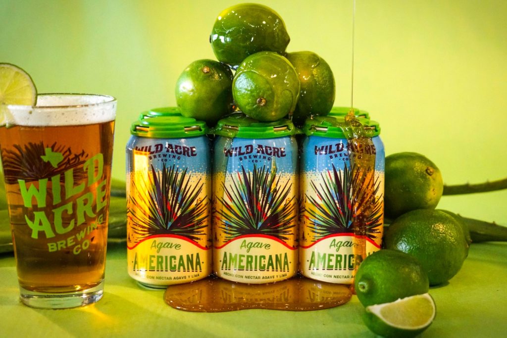 Agave American is one of Wild Acre's core beers. 