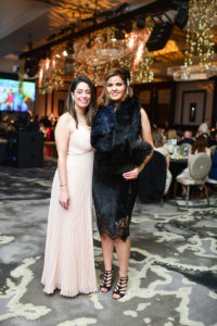 Nora’s Home gala Yasmine Kouros and Roxana Kouros (Photo by Daniel Ortiz)