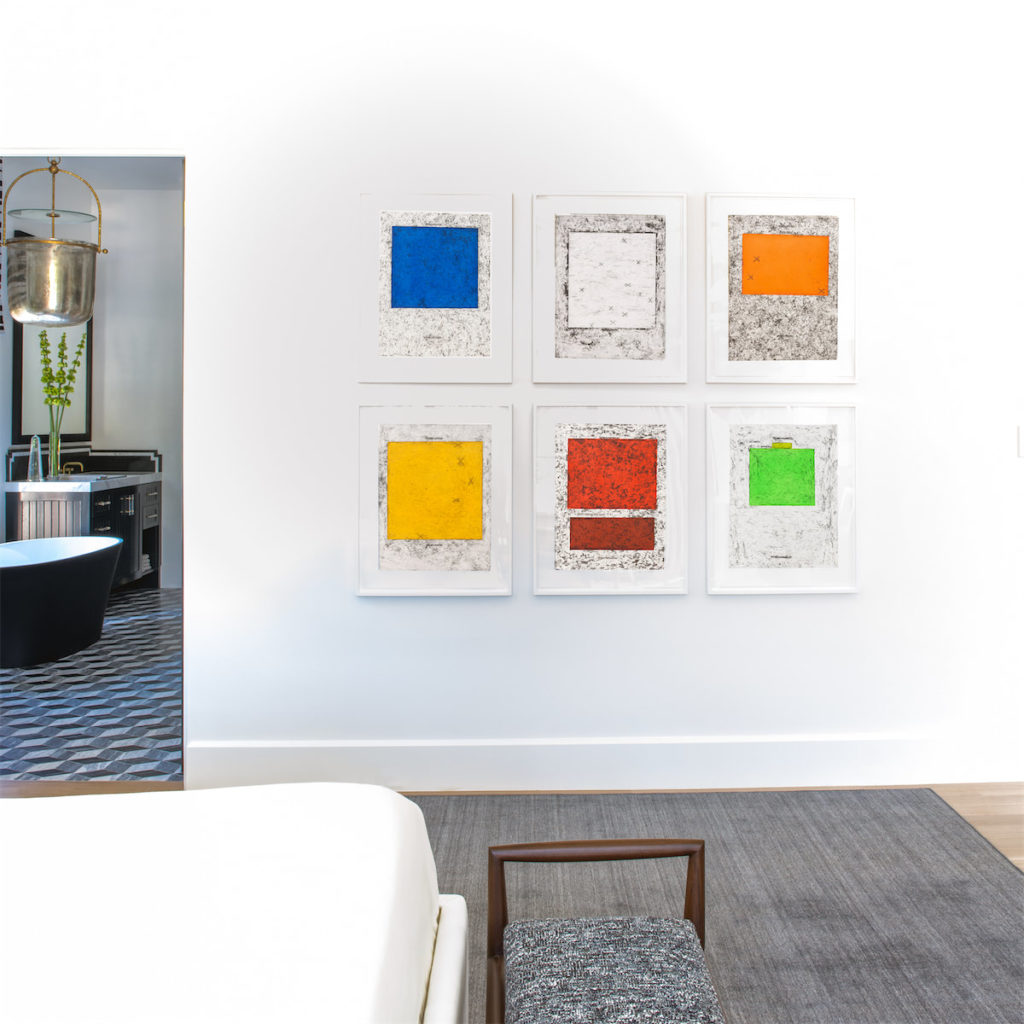 Jenny Holzer's "Conclusion" series is from Talley Dunn Gallery. (Photo by Costa Christ Media)