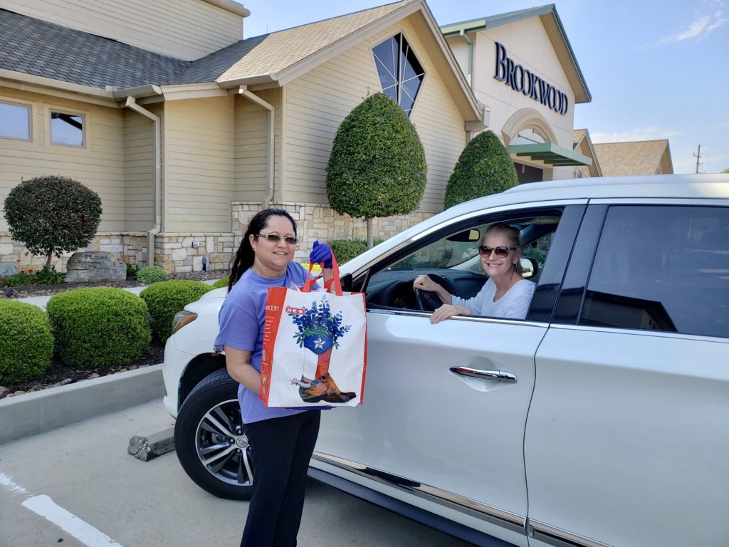 The Café at Brookwood is offering to-go meals during the COVID-19 Stay at Home edict. (Photo by The Brookwood Community)