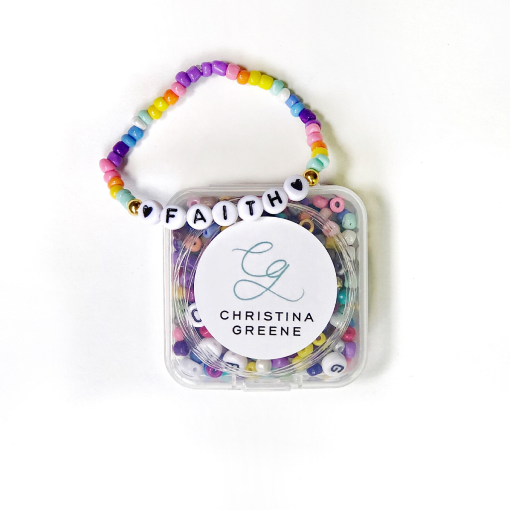 Christina Greene's DIY jewelry kit creates fun for both kids and adults.