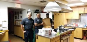 Astros pizza firefighters