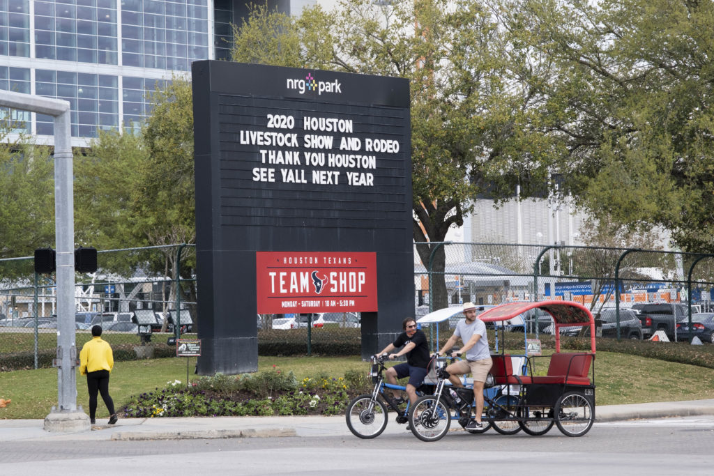 The sudden closure of the Houston Rodeo last March was the first real shockwave from the coronavirus pandemic felt in the Bayou City. (Photo by F. Carter Smith)