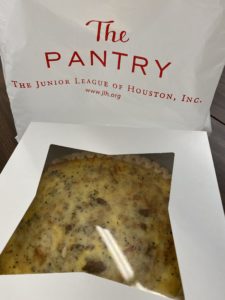The Junior League of Houston Breakfast Sausage Tart from The Pantry.