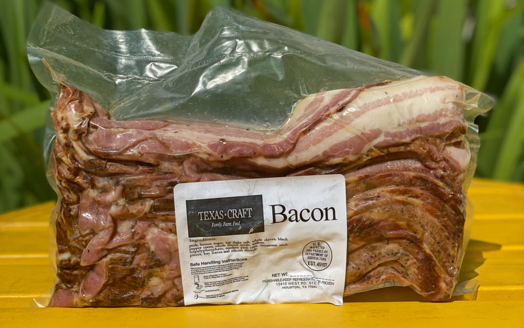 Texas Craft Family Farm bacon is an added offering at Dish Society. (Photo by Courtesy Dish Society)