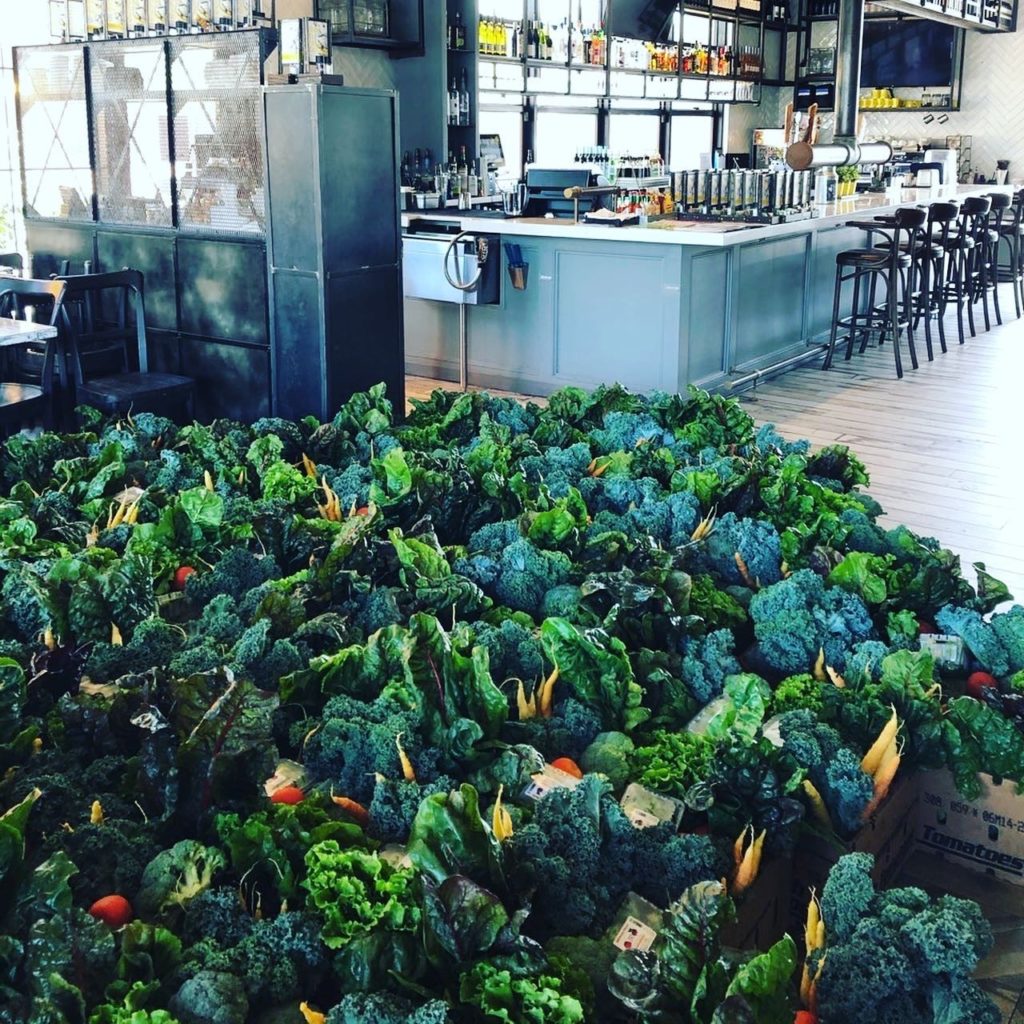 No more seated dining but Dish Society offers a full take-out menu in addition to farmer's market offerings. (Photo by Courtesy Dish Society)