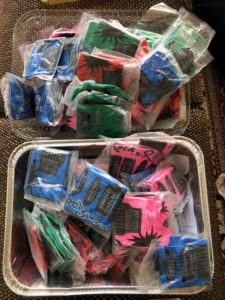 ’80s party kits are being delivered to more than 100 Sunshine Kids expected to join the virtual prom party, courtesy of the Arts of Healing Foundation.
