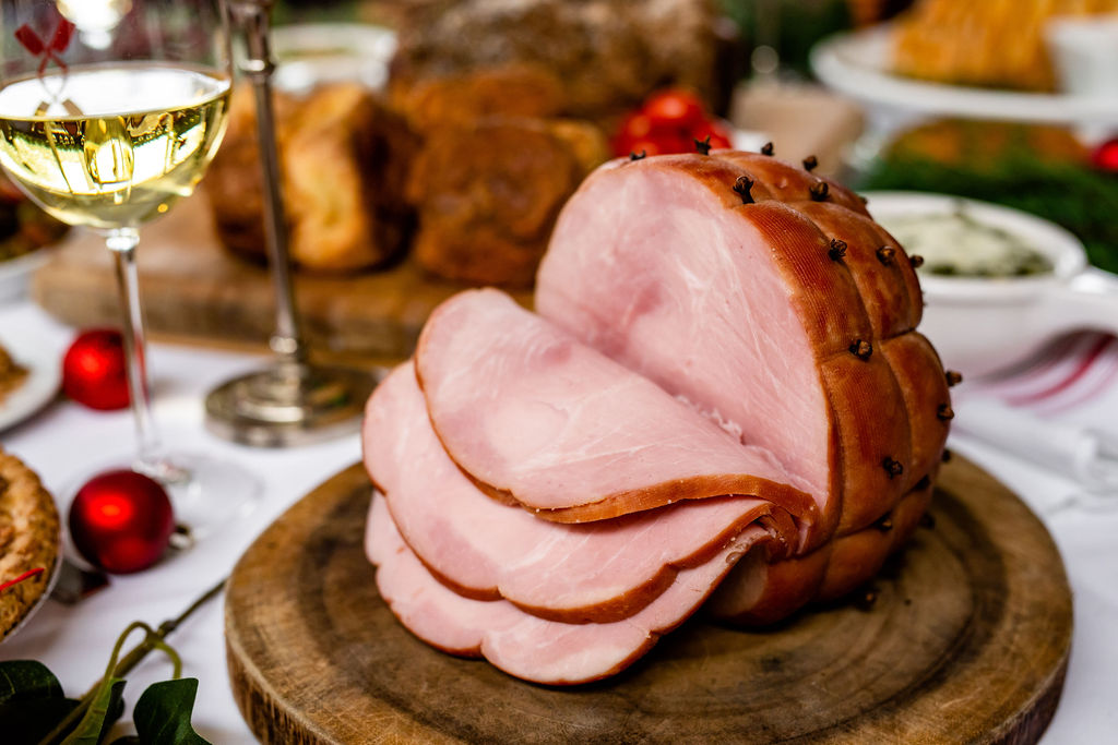 Sliced-ham dinner is on the B&B Butchers Easter to-go menu. (Photo by Kirsten Gilliam)