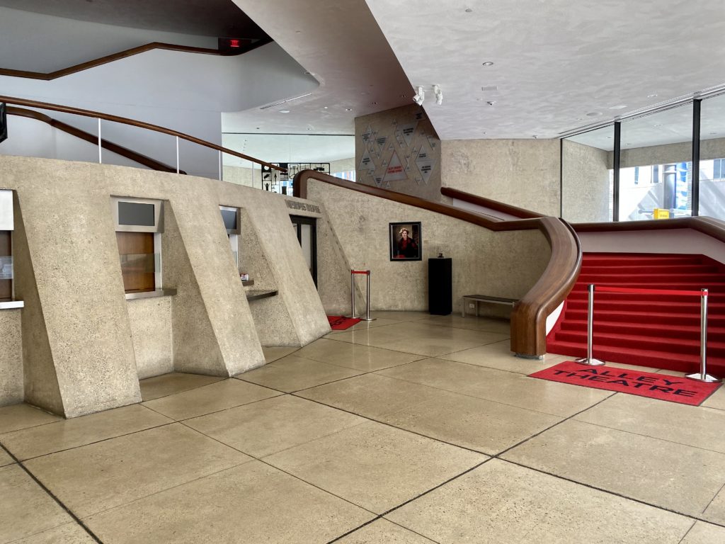 The Alley Theatre during the COVID-19 shutdown. (Photo courtesy Alley Theatre)