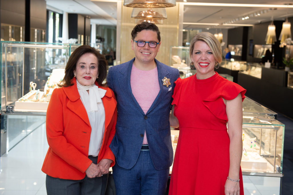 Betty Tutor, David Peck, Brooke Rogers (Photo by Wilson Parish)