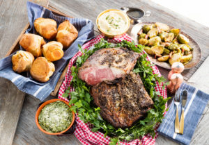 Roasted prime rib dinners are on the B&B Butchers Easter to-go menu. (Photo by Felix Sanchez)