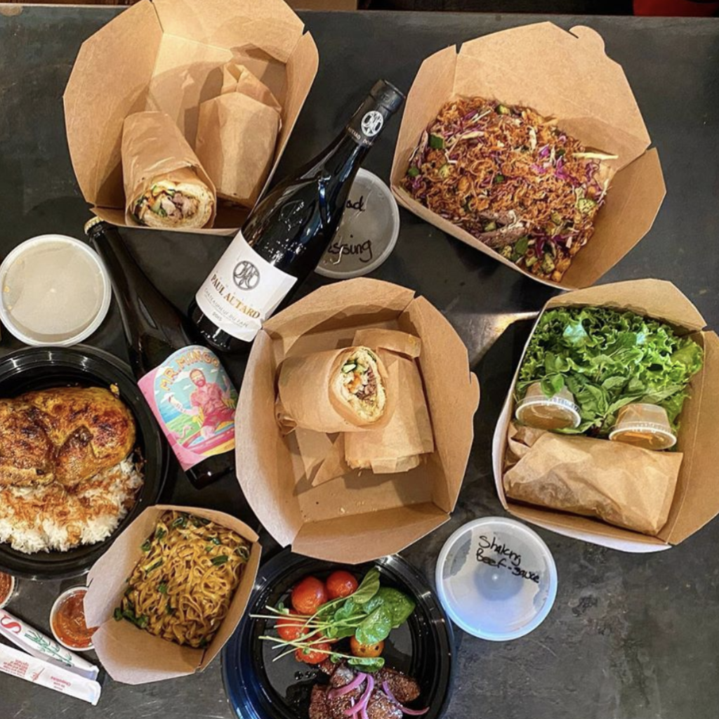Mot Hai Ba is currently doing take-out and cocktail kits.