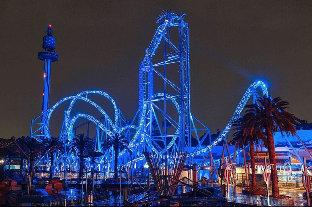 Knott’s Berry Farm in Buena Park, California (Instagram photo @OCregister)