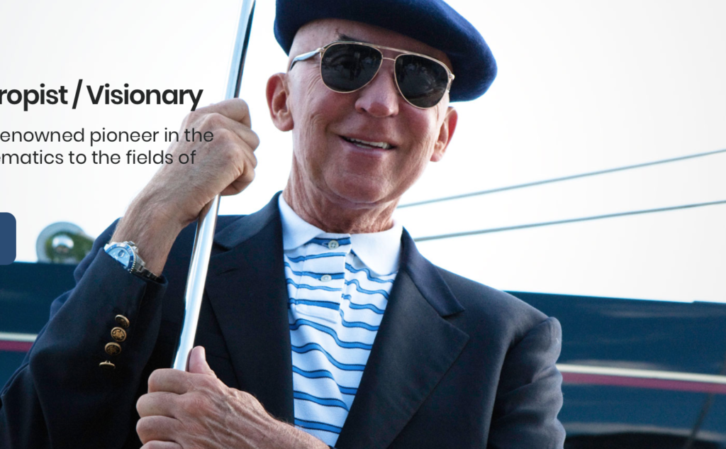 Ed Bosarge Jr. as pictured on the home page of his personal website.