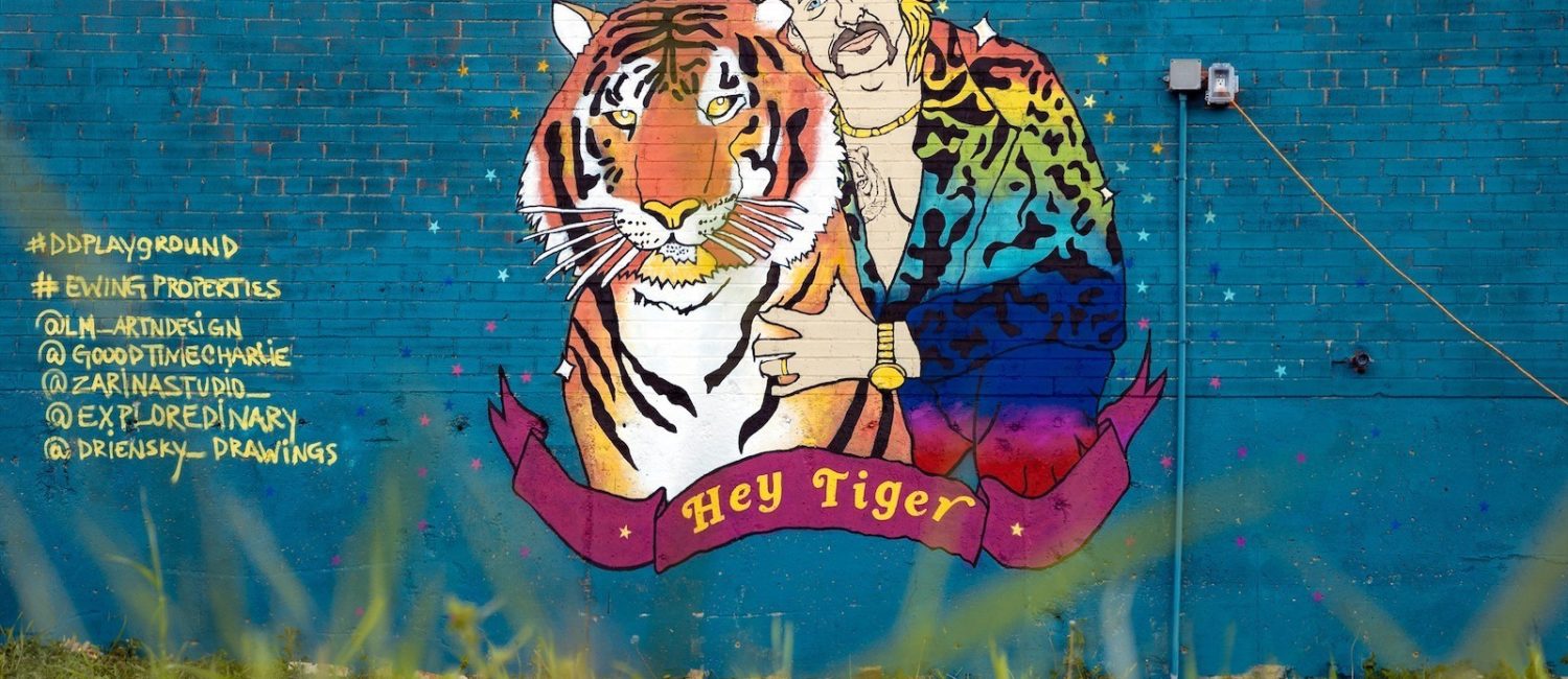 tiger king mural dallas tv shows