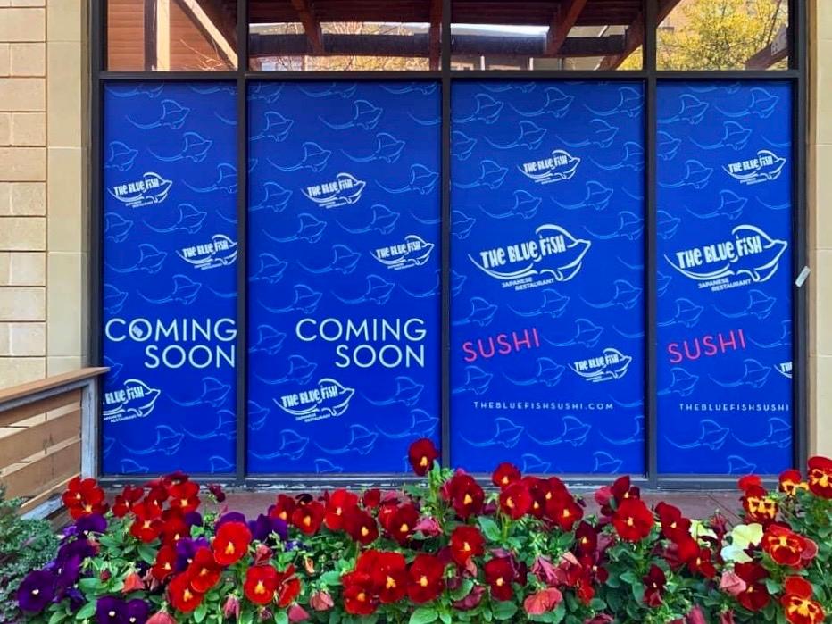 Crockett Row will welcome The Blue Fish Sushi to a central location in the developement.