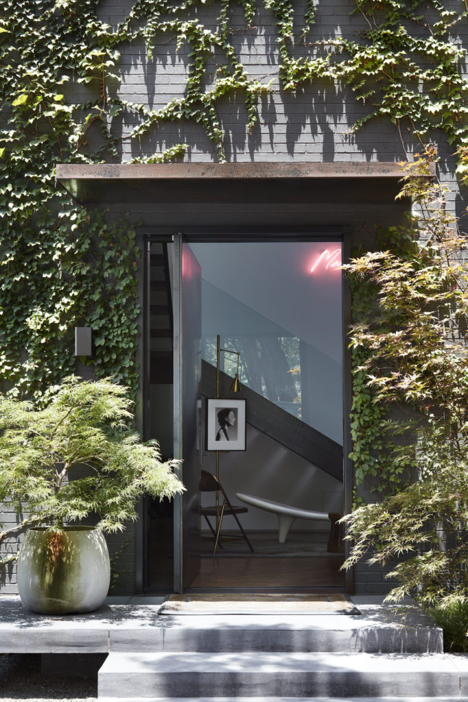 Brian Bolke and his husband, Faisal Halum, purchased and renovated a spectacular Lionel Morrison-designed home along Dallas' Katy Trail with the help of Gonzalo Bueno of interiors and architecture firm Ten Plus Three. (photo by Lisa Petrole) 