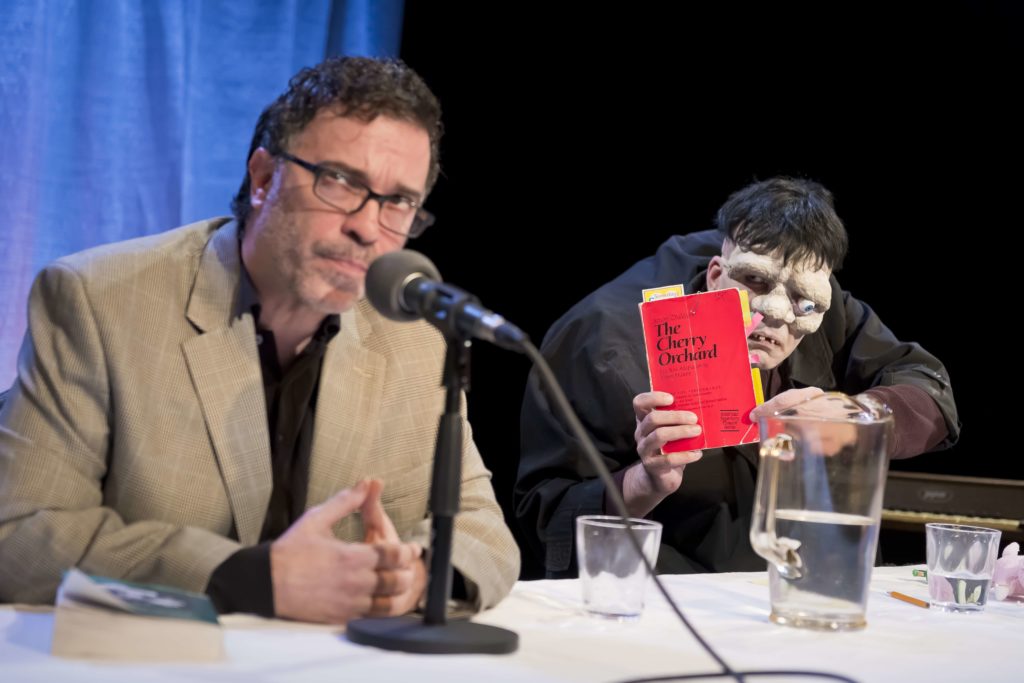 Catastrophic Theatre released a recording of the masterful absurdist comedy The Hunchback Variations. (Photo by Anthony Rathbun) 